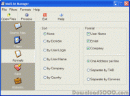 MailList Manager screenshot